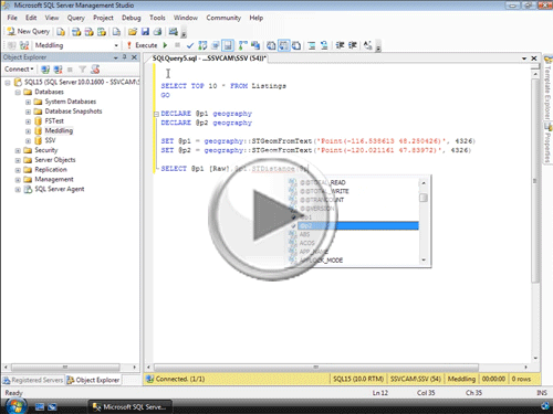 SQL Server Management Studio 2008