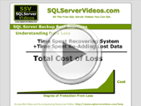 Watch SQL Server Backup Best Practices.